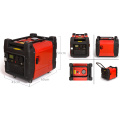 3600 kVA 3.6kw Portable Digital Inverter Gasoline Generator with Key Starter